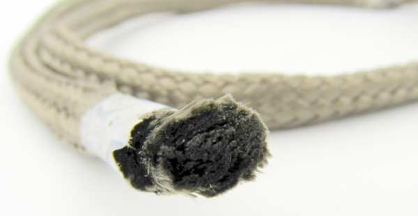 Шнур базальтовый Ф 10 мм ( Basfiber) от -200 до +700 °С  L=0,5м (1 шт.)